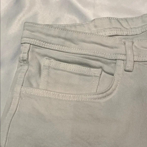 Massimo Dutti Cream Slim Fit Jeans - Picture 5 of 9